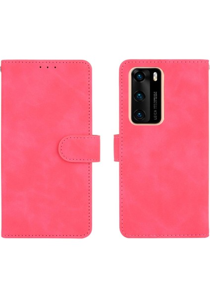 Kart Tutucu Kickstand Koruyucu Kapak ile Huawei P40 Için Kılıf Tam (Yurt Dışından)