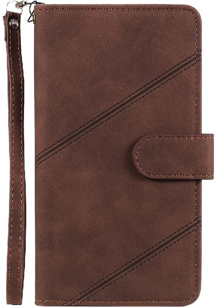 IPhone 13 Için Kılıf Mini Bileklik Pu Deri Cüzdan Flip Folio Kart Tutucu (Yurt Dışından)
