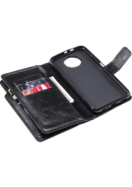 Xiaomi Redmi Not 9t Cüzdan Pu Deri 9 Kart Yuvaları Kickstand (Yurt Dışından)