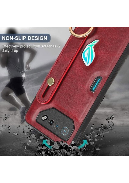 Asus Rog Telefon 7 Premium Pu Deri Kolaylık Bilek Kayışı Için Kılıf (Yurt Dışından) fiyatları
