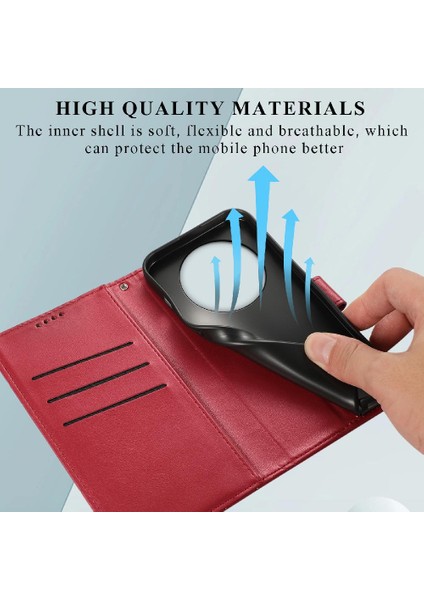 Xiaomi Redmi A3 Için Flip Case Üç Kart Yuvaları Şok Emici Kickstand (Yurt Dışından) indirimleri