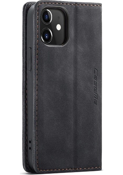 Iphone 13 Mini Kılıf Için Flip Case Kart Yuvası Kickstand Vintage Pu Deri (Yurt Dışından)
