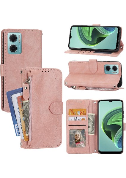 Xiaomi Redmi Not 11R Kart Tutucu Için Flip Case Kickstand Kayış Manyetik (Yurt Dışından)