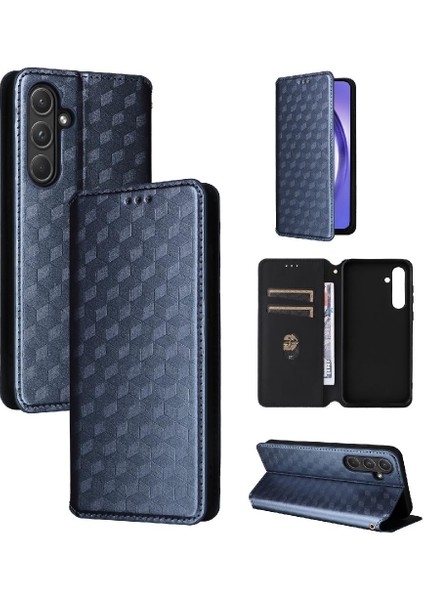 Samsung Galaxy Case 5g Cüzdan Kart Yuvaları Tutucu 3D Desen Pu (Yurt Dışından)