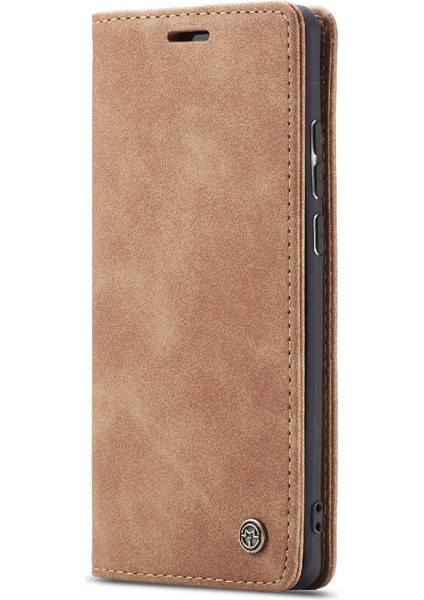 Samsung Galaxy M10 Flip Folio Kitap Manyetik Kapatma Kılıf Pu Için Flip Case (Yurt Dışından)