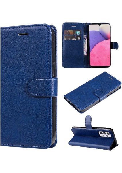 Samsung Galaxy A33 5g Yüksek Kaliteli Deri Iş Cüzdan Için Flip Case (Yurt Dışından)