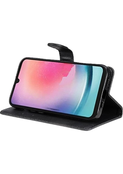 Kart Yuvası ile Samsung Galaxy A24 4g Yüksek Kalite Deri Için Flip Case (Yurt Dışından) fırsatları