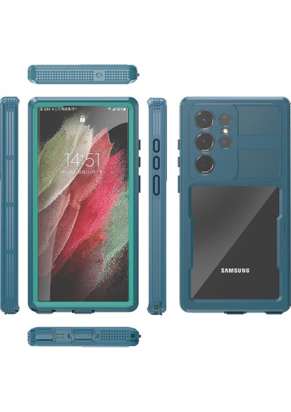 Samsung Galaxy S23 Ultra 12FT Askeri Darbeye Su Geçirmez Kılıf (Yurt Dışından)