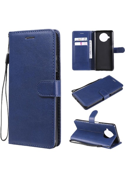 Xiaomi 10T Lite Için Flip Case Yüksek Kaliteli Deri Iş Cüzdan Telefon (Yurt Dışından)