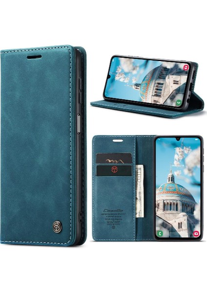 Samsung Galaxy A24 4g Için Flip Case Kart Yuvası Kickstand Vintage Pu (Yurt Dışından)