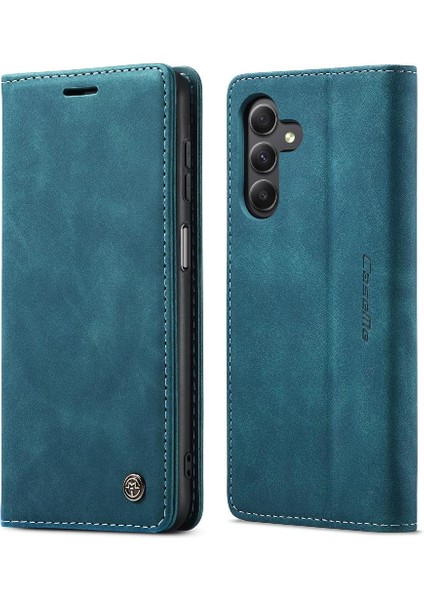 Samsung Galaxy A24 4g Için Flip Case Kart Yuvası Kickstand Vintage Pu (Yurt Dışından) modelleri