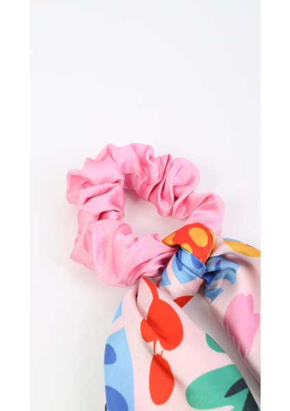 Çiçek Desenli Pembe Saç Tokası fiyatları