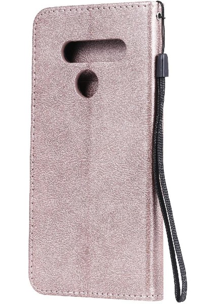 Lg V50 Klasik Düz Renk Iş Cüzdan Telefon Kılıfı Için Flip Case ile (Yurt Dışından) indirimleri