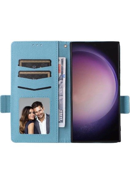 Samsung Galaxy S24 Ultra Yan Toka Manyetik Cüzdan Pu Deri (Yurt Dışından) modelleri