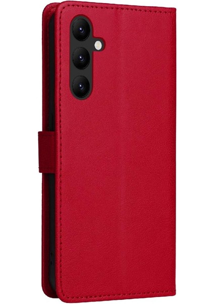 Kart Yuvası ile Samsung Galaxy A24 4g Yüksek Kalite Deri Için Flip Case (Yurt Dışından)