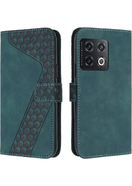 Oneplus 10 Pro Için Telefon Kılıfı Manyetik Cüzdan Flip Folio Kickstand Kart (Yurt Dışından)