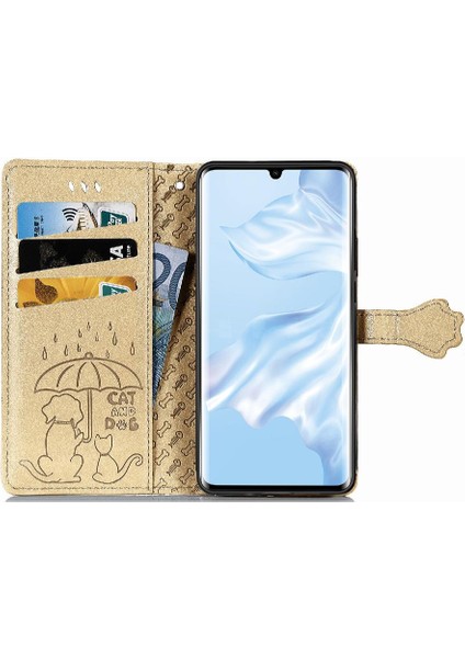 Huawei P30 Pro Kılıf Için Kılıf Kısa Kayış Kapak Kapak Darbeye (Yurt Dışından)