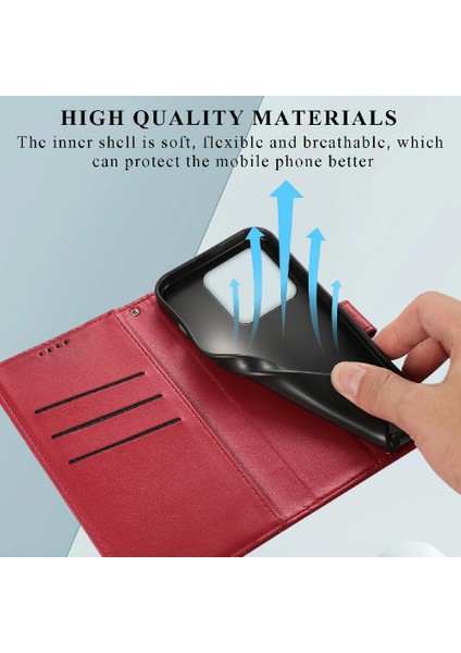 Xiaomi 13 Pro Üç Kart Yuvaları Için Flip Case Kickstand Darbeye Şok (Yurt Dışından)