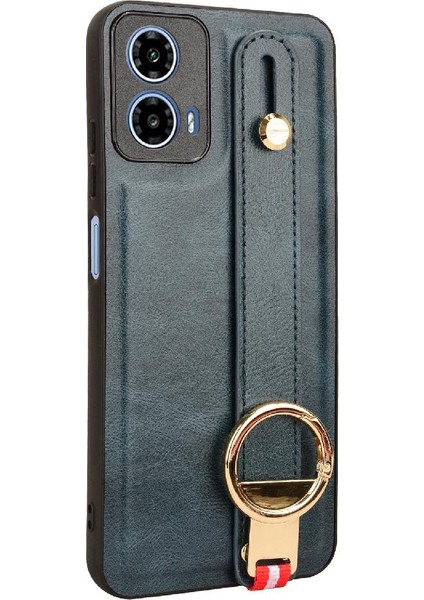 Motorola Moto G34 Kolaylık Bilek Kayışı Premium Pu Deri Kılıf (Yurt Dışından) modelleri