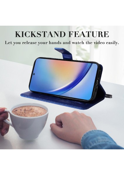 Samsung Galaxy A35 5g Pu Deri Kılıf Kart Yuvası Standı ile Darbeye (Yurt Dışından) fırsatları