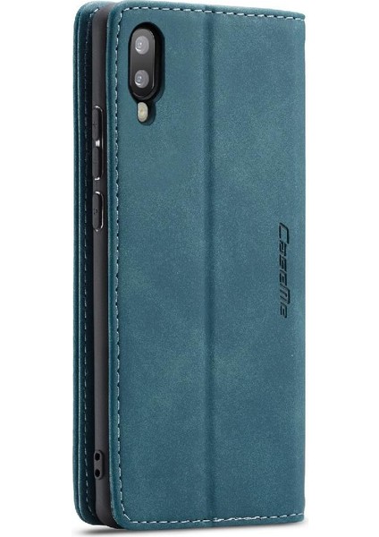 Samsung Galaxy M10 Flip Folio Kitap Manyetik Kapatma Kılıf Pu Için Flip Case (Yurt Dışından)