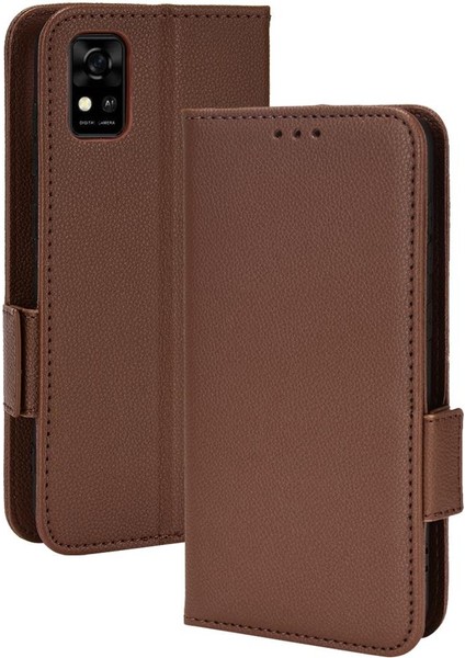 Zte Blade Case Yan Toka Cüzdan Pu Deri Manyetik Kart Yuvaları (Yurt Dışından)