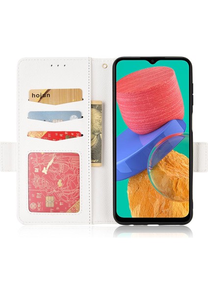 Mellow Mall Samsung Galaxy M33 5g Için Kılıf Cüzdan Pu Deri Kart Yuvaları Tutucu Yan (Yurt Dışından)