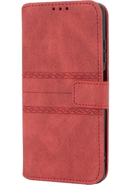 Xiaomi Redmi Not 9t Kickstand Darbeye Koruyucu Pu Için Flip Case (Yurt Dışından)