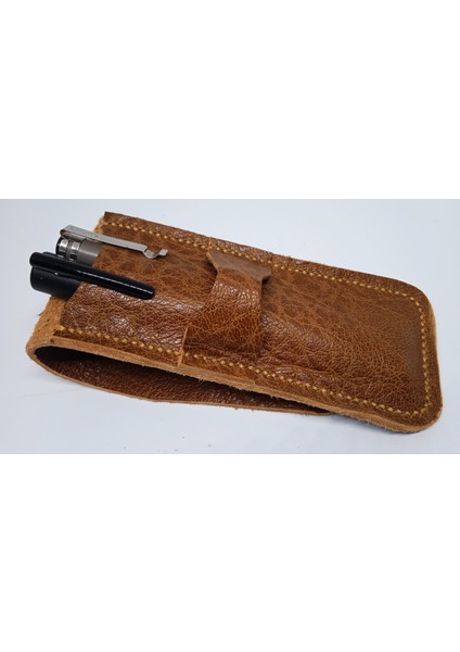 Hakiki Deri El Emeği Özel Kalemleriniz Için Kalemlik Kalem Kutu 27 cm 6 cm 10H10 modelleri