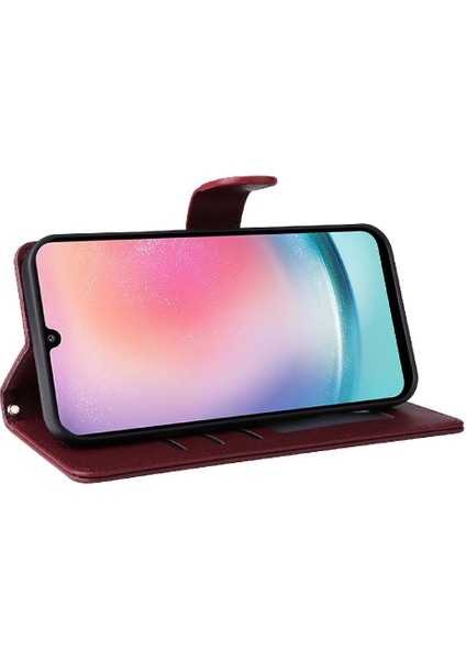 Samsung Galaxy A24 4g Için Flip Case Cüzdan Basit Iş Kapak Çevirin (Yurt Dışından) modelleri
