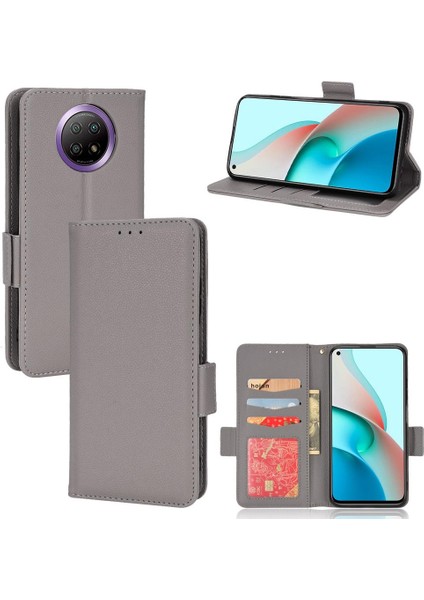 Xiaomi Redmi Için Not 9t 5g Cüzdan Kart Yuvaları Tutucu Pu Deri Yan (Yurt Dışından)