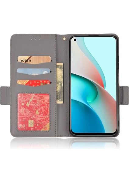 Xiaomi Redmi Için Not 9t 5g Cüzdan Kart Yuvaları Tutucu Pu Deri Yan (Yurt Dışından)