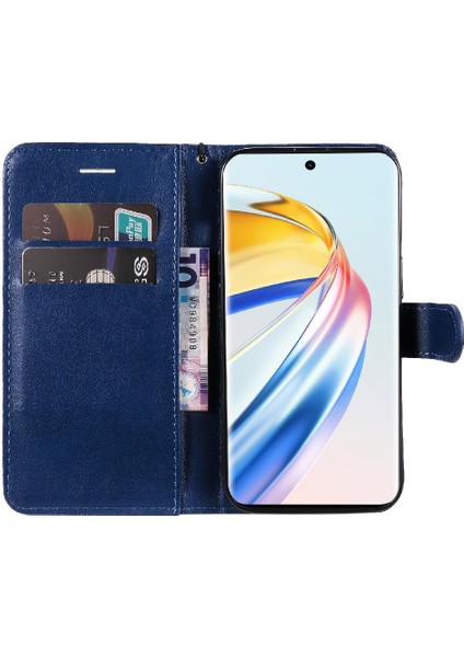 Kart Yuvası Yüksek Kalite ile Onur X50 Klasik Düz Renk Için Flip Case (Yurt Dışından) indirimleri