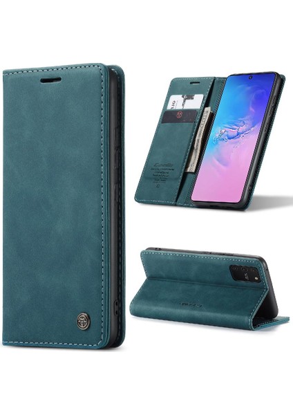 Samsung Galaxy S10 Lite Flip Case Için Folio Kitap Vintage Pu Deri (Yurt Dışından)