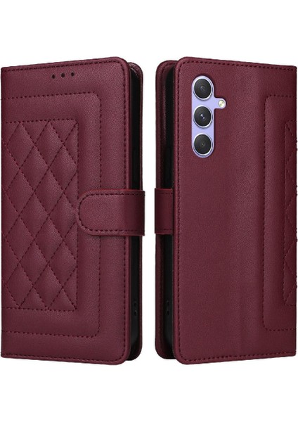 Samsung Galaxy A54 5g Için Flip Case Deri Kılıf Cüzdan Basit Iş (Yurt Dışından)
