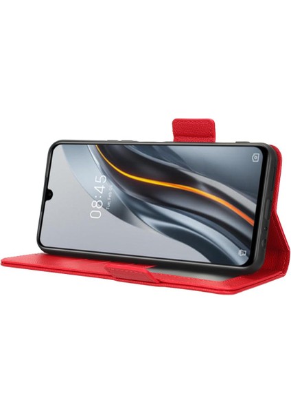 Infinix Not 12 G96 Kart Yuvaları Için Kılıf Tutucu Cüzdan Manyetik Pu Deri (Yurt Dışından)