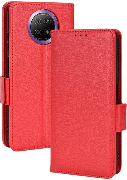 Xiaomi Redmi Için Not 9t 5g Cüzdan Kart Yuvaları Tutucu Pu Deri Yan (Yurt Dışından)