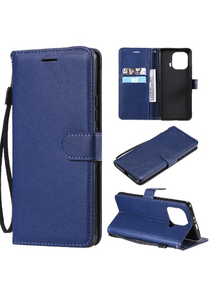 Kart Yuvası Klasik ile Xiaomi 11 Pro Yüksek Kalite Deri Için Flip Case (Yurt Dışından)