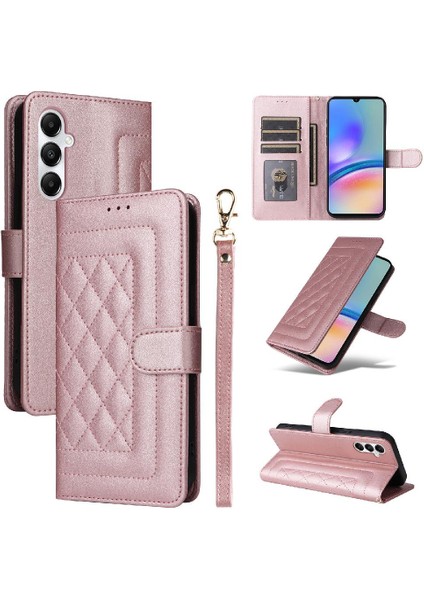 Samsung Galaxy A05S Için Flip Case Kapak Darbeye Cüzdan Basit (Yurt Dışından)