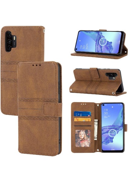Samsung Galaxy A32 4g Için Flip Case Darbeye Koruyucu Cüzdan Kılıf Pu (Yurt Dışından)