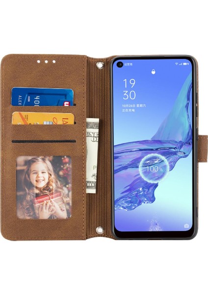 Samsung Galaxy A32 4g Için Flip Case Darbeye Koruyucu Cüzdan Kılıf Pu (Yurt Dışından)