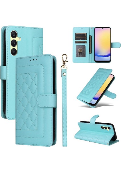 Samsung Galaxy A25 5g Için Flip Case Darbeye Kapak Kapak Basit Iş (Yurt Dışından)