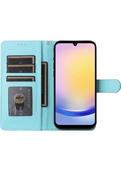 Samsung Galaxy A25 5g Için Flip Case Darbeye Kapak Kapak Basit Iş (Yurt Dışından) modelleri
