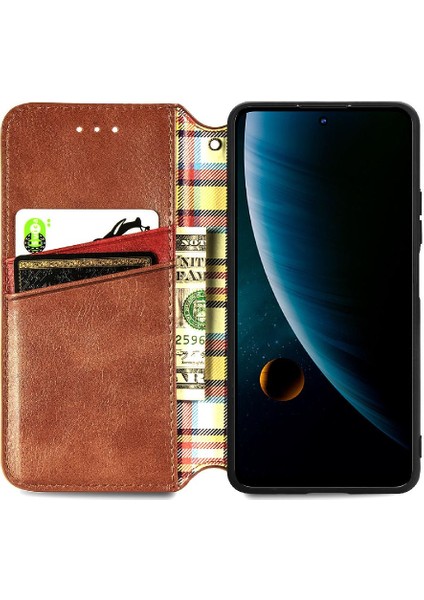 Zte Blade V30 Cüzdan Fonksiyonu Zarif Iş Moda Tasarımı (Yurt Dışından) modelleri