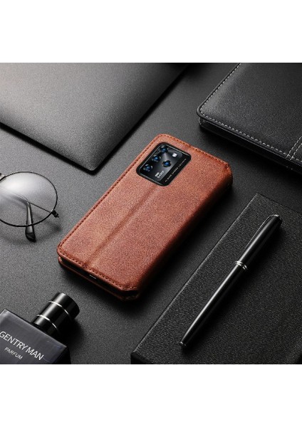 Zte Blade V30 Cüzdan Fonksiyonu Zarif Iş Moda Tasarımı (Yurt Dışından) fırsatları