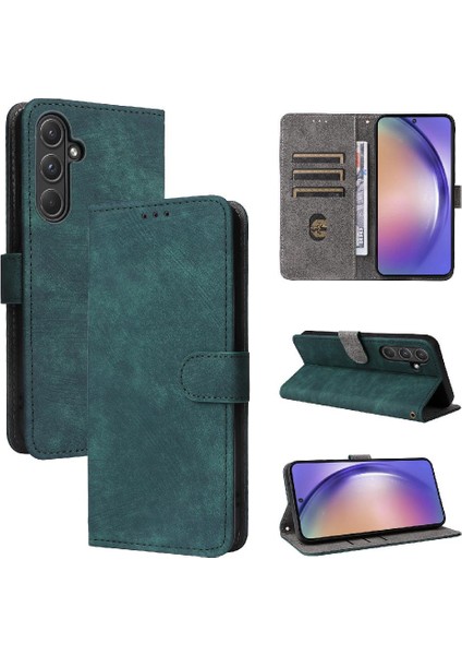 Samsung Galaxy Case 5g Pu Deri Kart Yuvaları Kapak Manyetik Rfıd (Yurt Dışından)