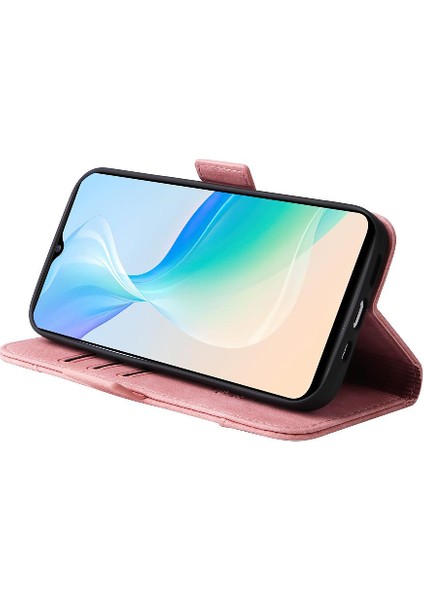Vivo Y76 5g Için Kılıf Cüzdan Kapak Çevirin Tpu Deri Manyetik Kart Yuvaları (Yurt Dışından) fırsatları
