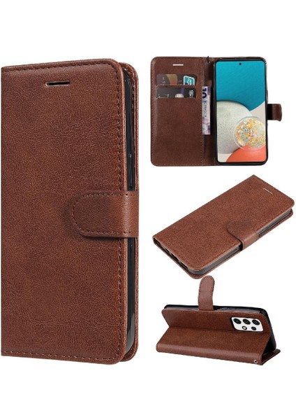 Samsung Galaxy Için Flip Case A53 5g Yüksek Kaliteli Deri Iş Cüzdan (Yurt Dışından)