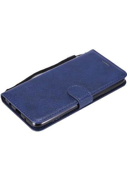 Kart Yuvası ile Samsung Galaxy M10 Için Flip Case Iş Cüzdan Telefon Kılıfı (Yurt Dışından)