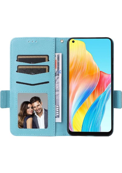 Oppo A78 4g Kart Yuvaları Için Kılıf Tutucu Pu Deri Cüzdan Yan Toka (Yurt Dışından) fırsatları